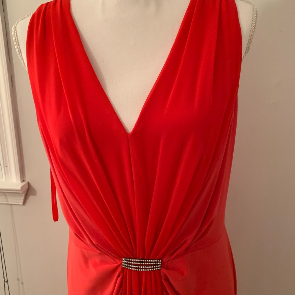 Beautiful Red Ralph Lauren Gown - Picture 2 of 10